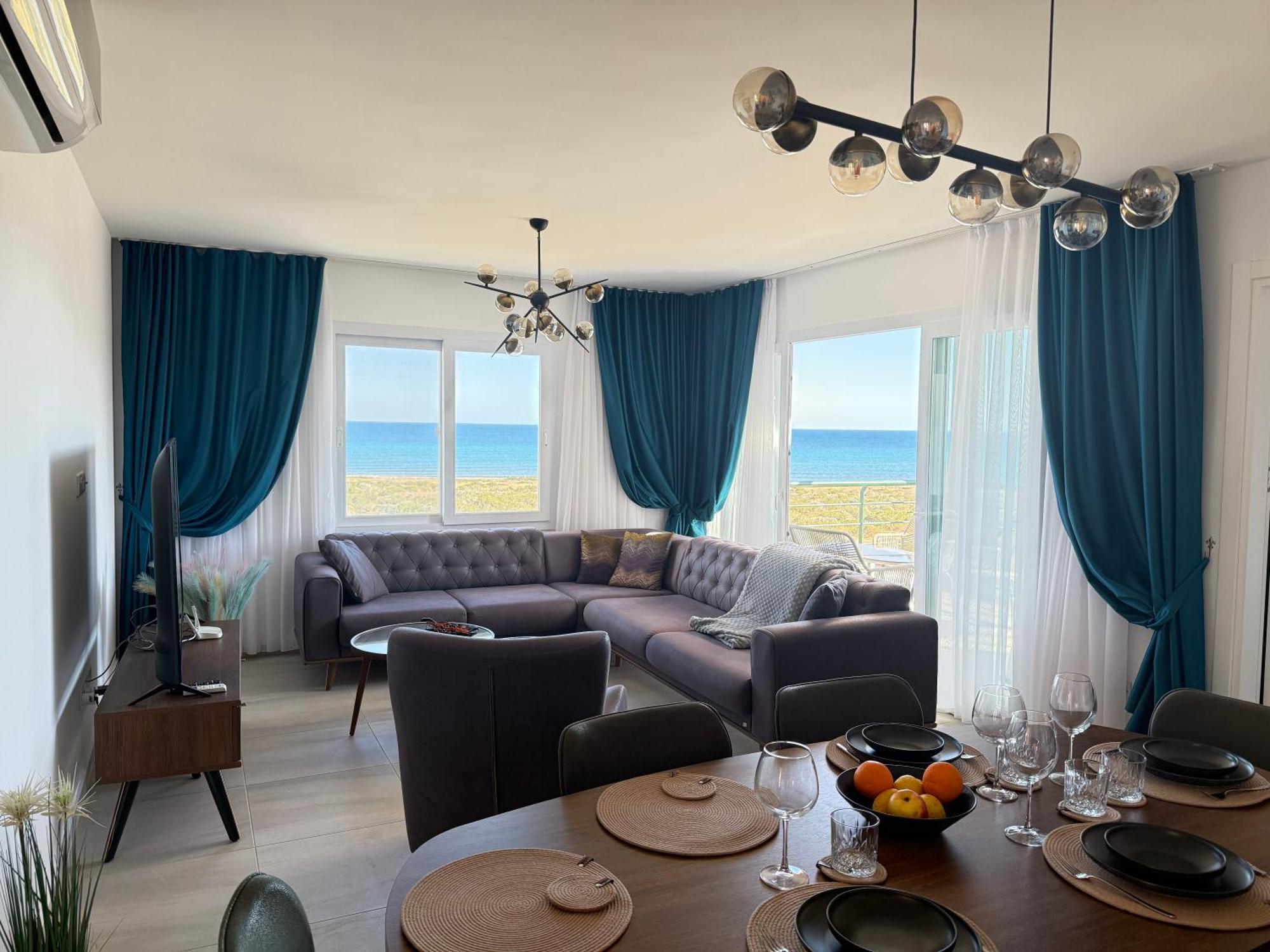 Relaxing Penthouse Suites By The Sea Vokolidha 客房 照片