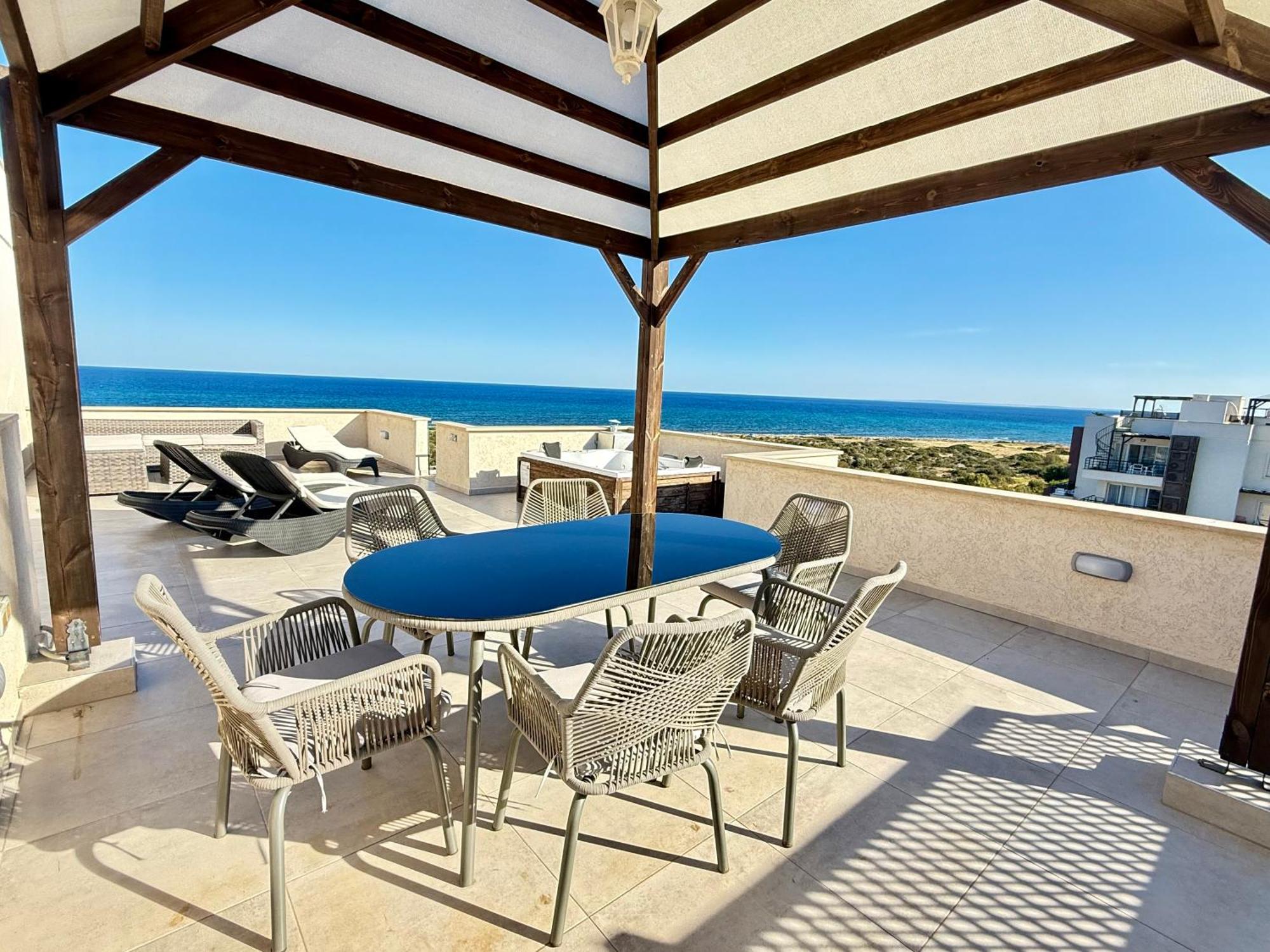 Relaxing Penthouse Suites By The Sea Vokolidha 客房 照片